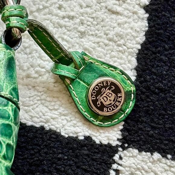 Rare Dooney & Bourke Green Crocodile Bag - Picture 3 of 7